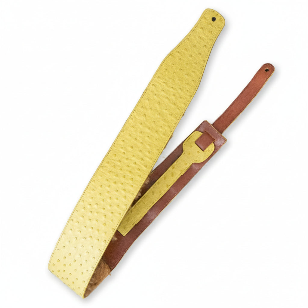 BRITTANY OSTRICH GUITAR STRAP