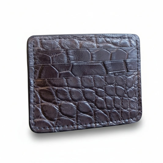 ANTHONY CROCODILE CARD HOLDER