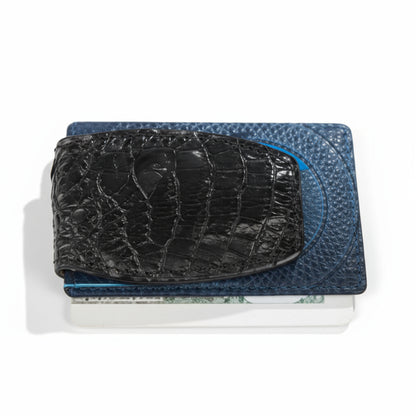 GARY MONEY CLIP - ALLIGATOR SKIN
