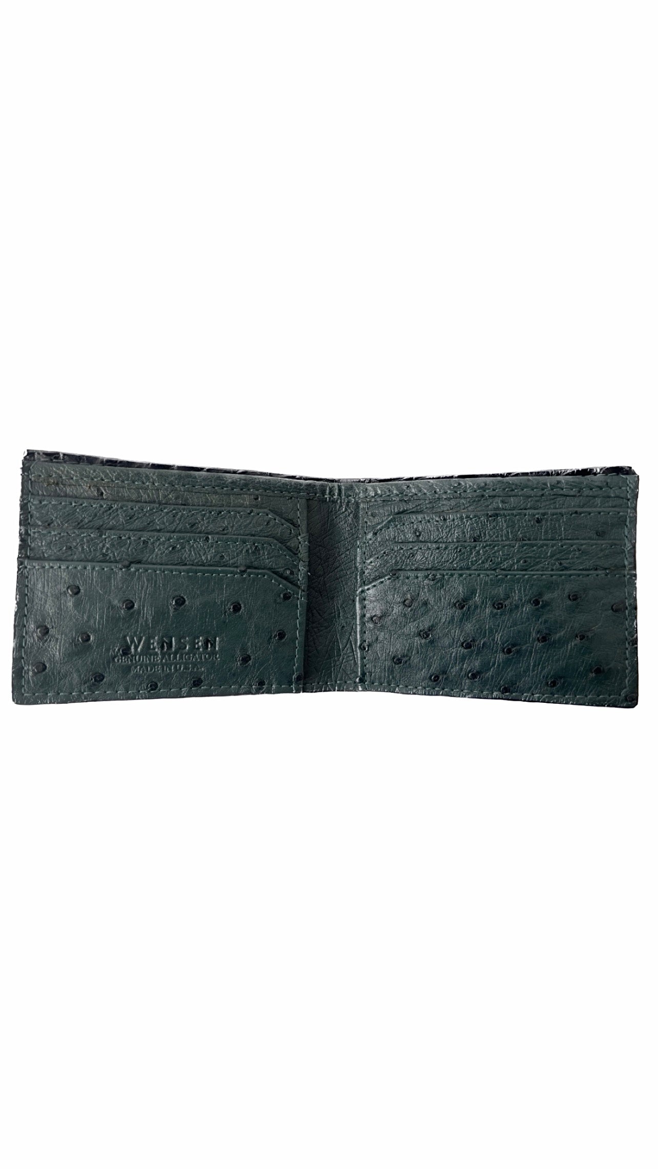 Genuine Alligator Ostrich wallet