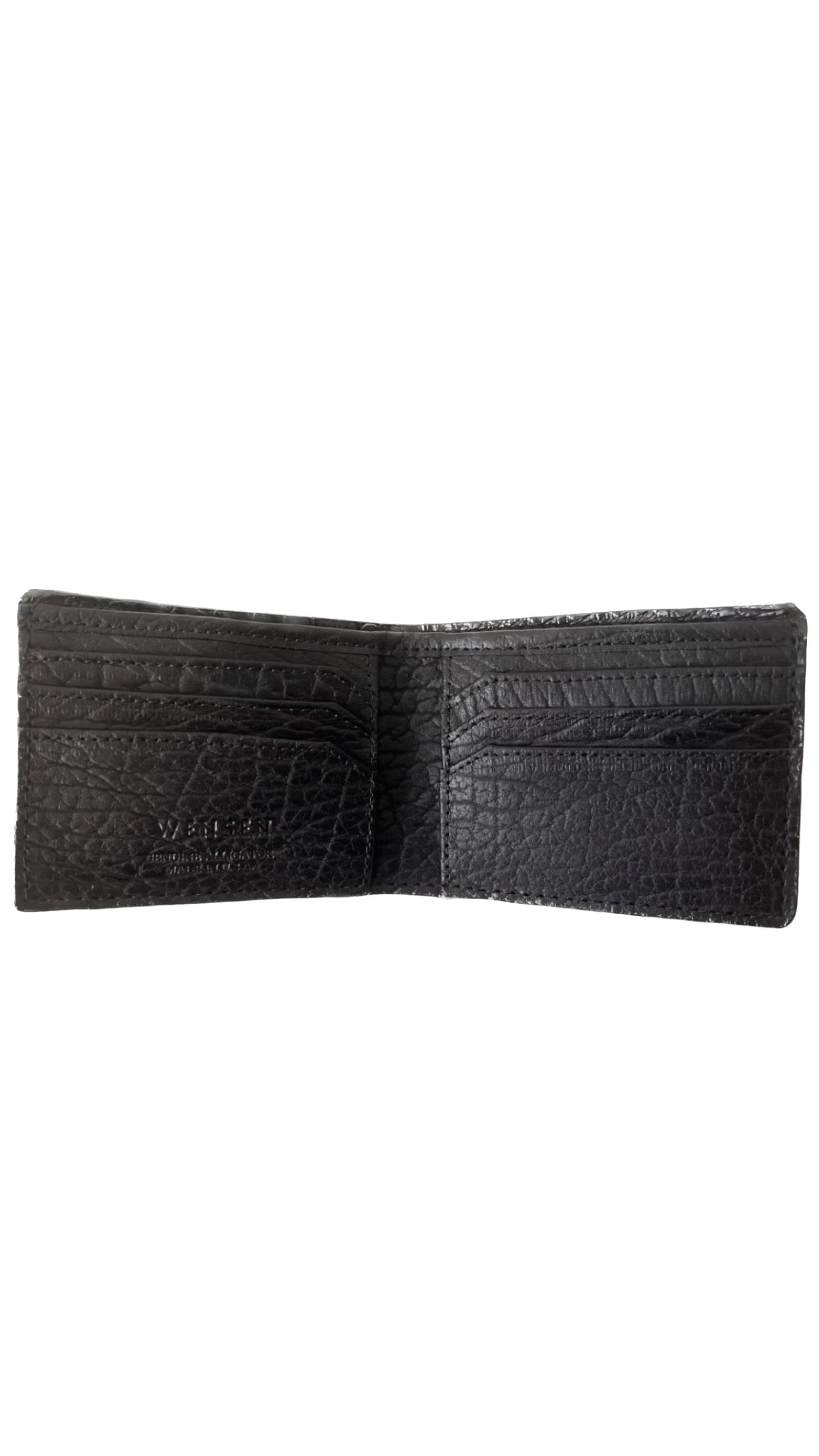 Genuine Alligator Bison Wallet 